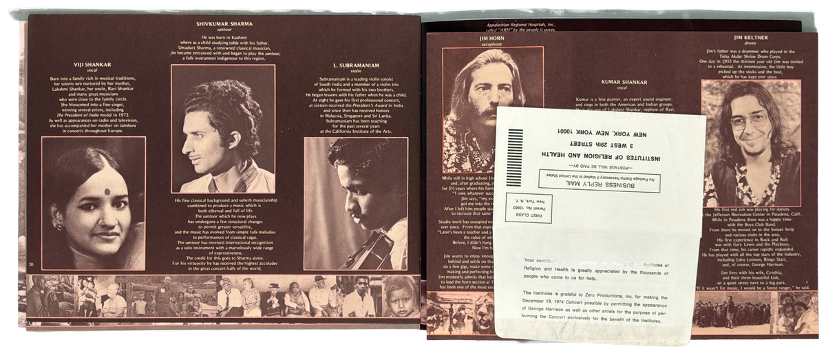 1974 Tour Program