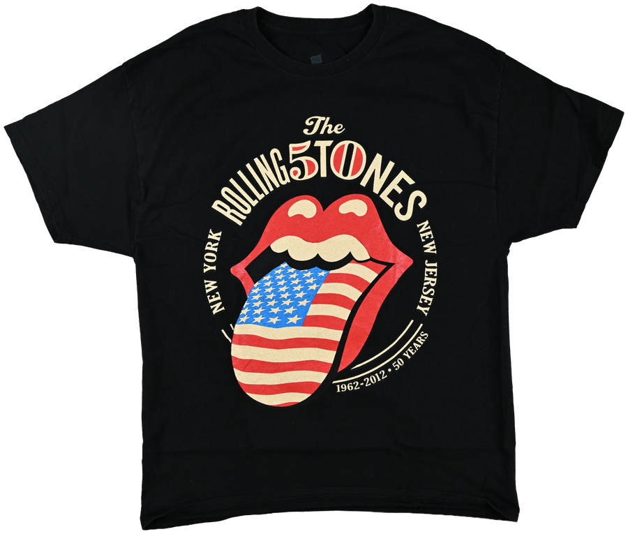 The Rolling Stones 50th Anniversary NY/NJ Concert T-Shirt