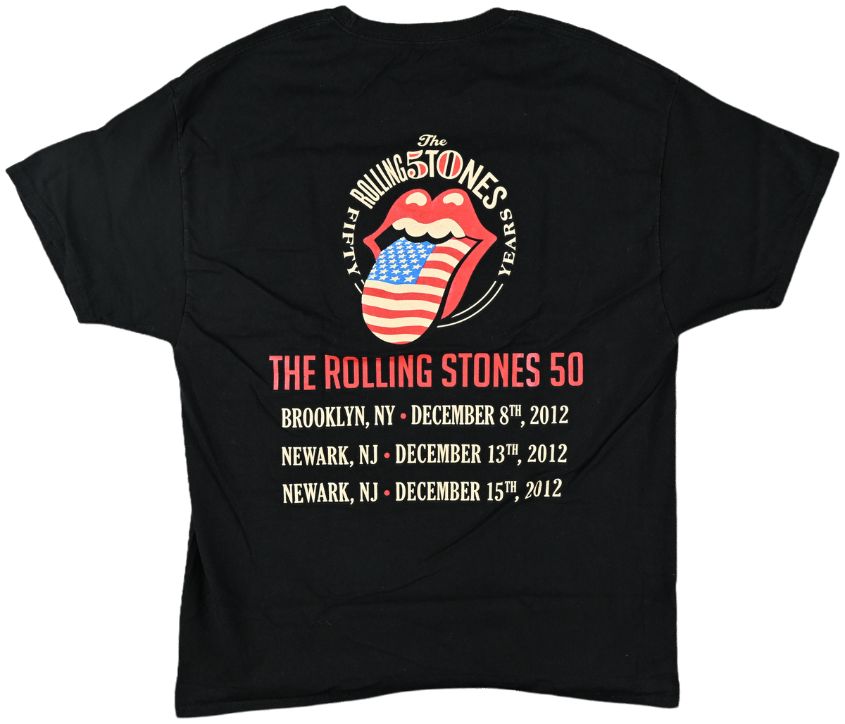The Rolling Stones 50th Anniversary NY/NJ Concert T-Shirt