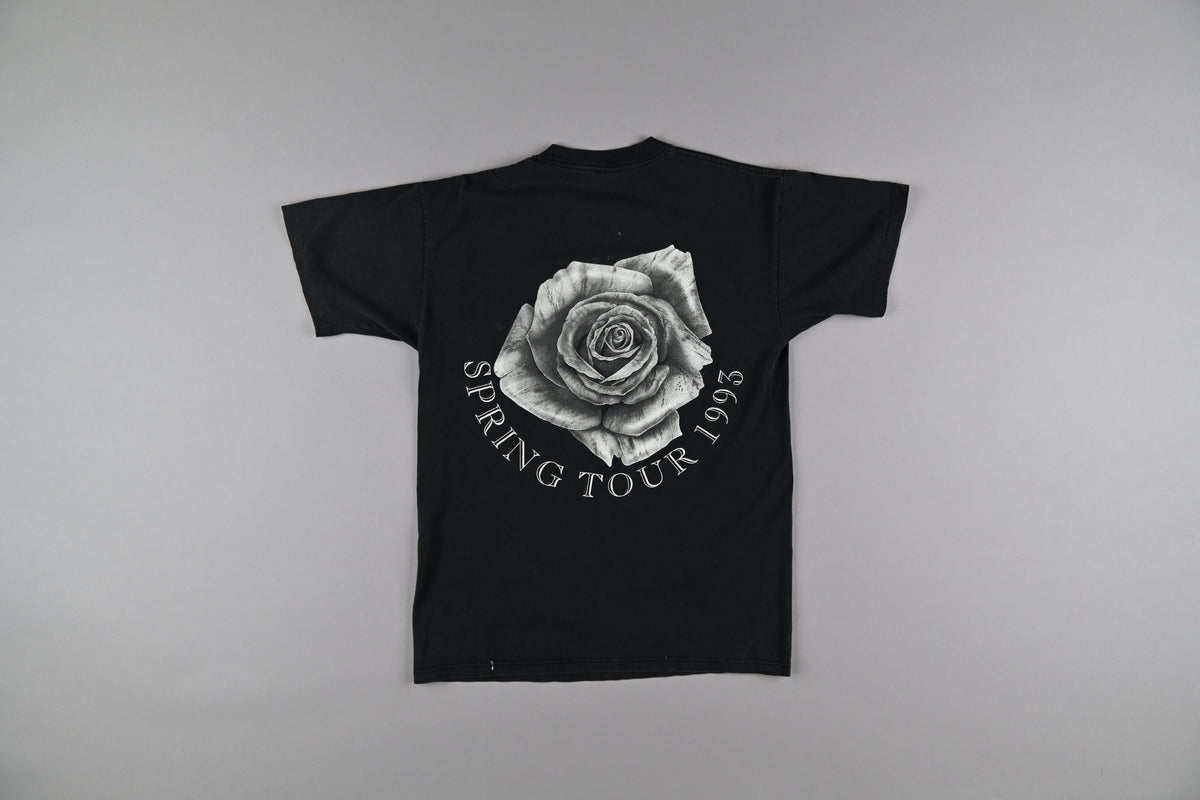 Spring Tour - NY, NV, and CA - Grateful Dead T shirt w/ rose in the back