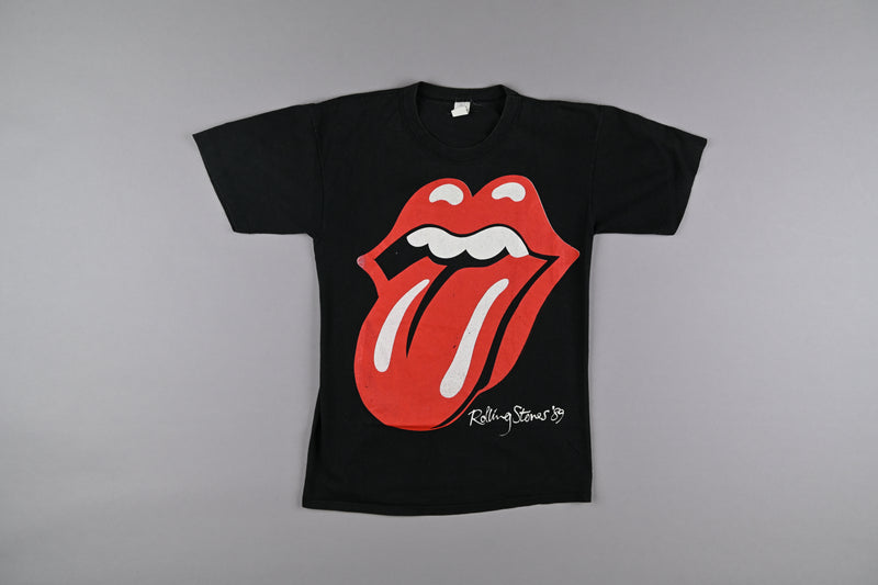 "The North American Tour" - NORTH AMERICA - The Rolling Stones Black & red Lip t shirt