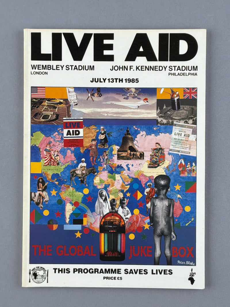 UK Live Aid Programme