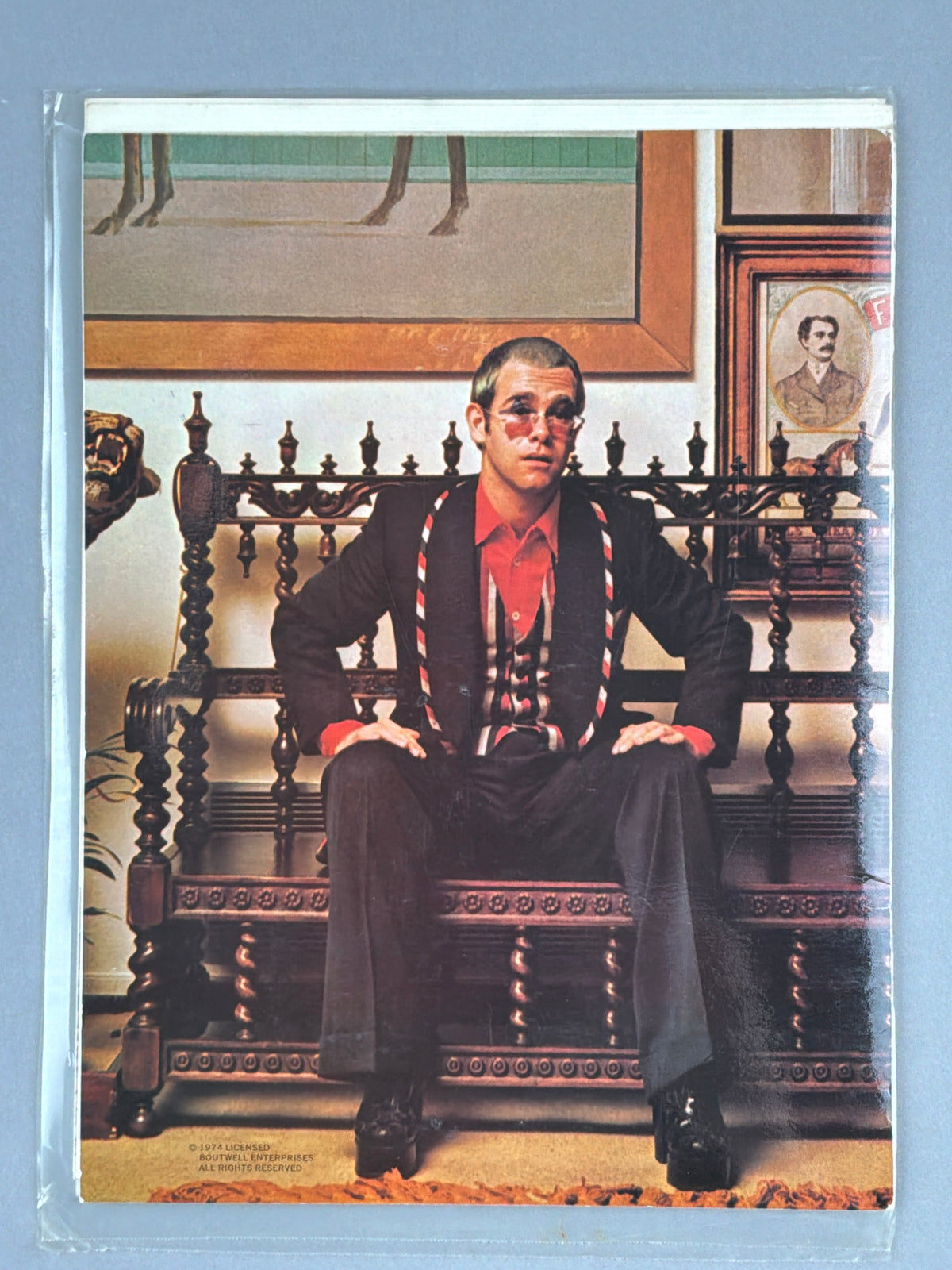 Elton John Tour Program w/ Kiki Dee Insert
