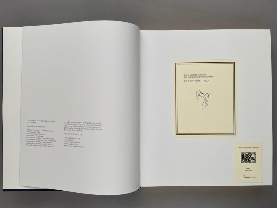 Jimmy Page – signature