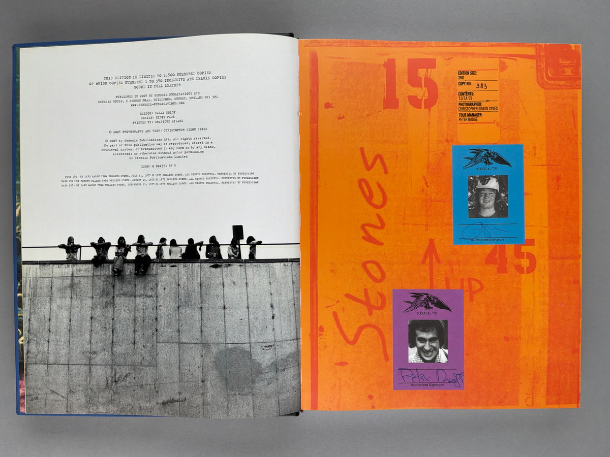 The Rolling Stones Tour of the Americas, 1975 (TOTA '75) - Noteworthy Detail