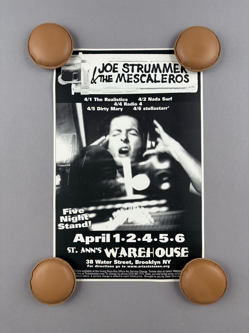 Joe Strummer & The Mescaleros Brooklyn Residency Poster 2002