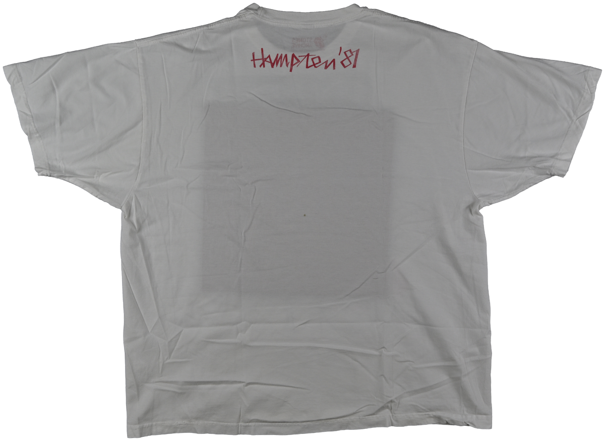 "american tour" - HAMPTON, NY - The Rolling Stones Kith white short sleeve t shirt