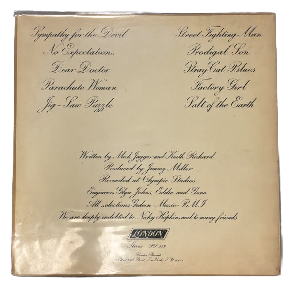 Beggars Banquet