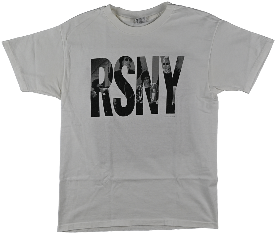 "Bridges to Babylon" - NEW YORK - The Rolling Stones White Short sleeve t shirt (RSNY)