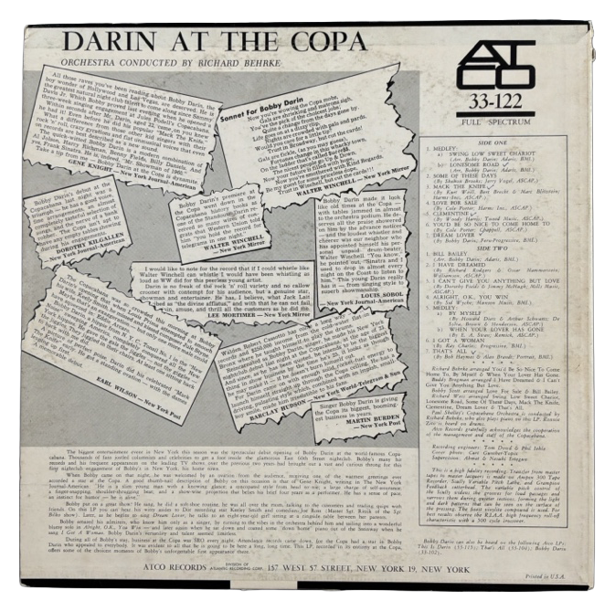 Darin At The Copa