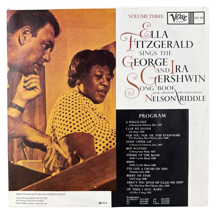 Ella Fitzgerald Sings The George And Ira Gershwin Song Book
