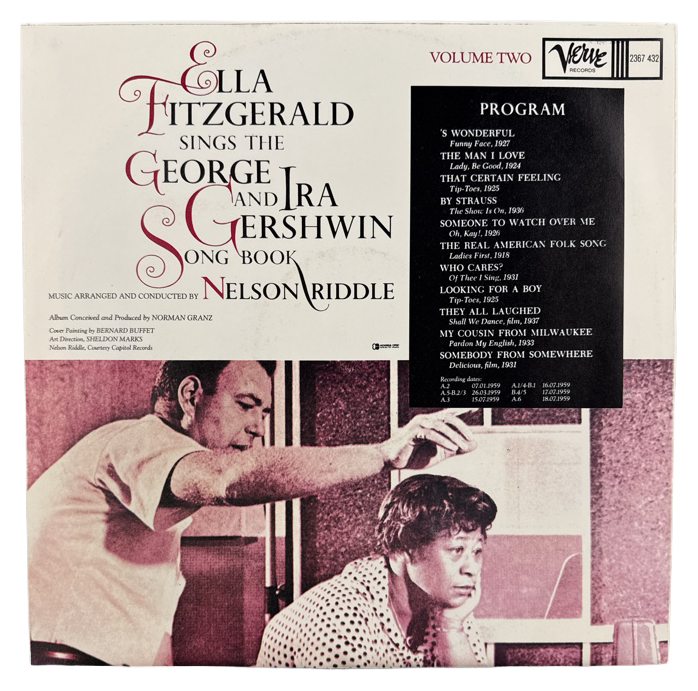 Ella Fitzgerald Sings The George And Ira Gershwin Song Book