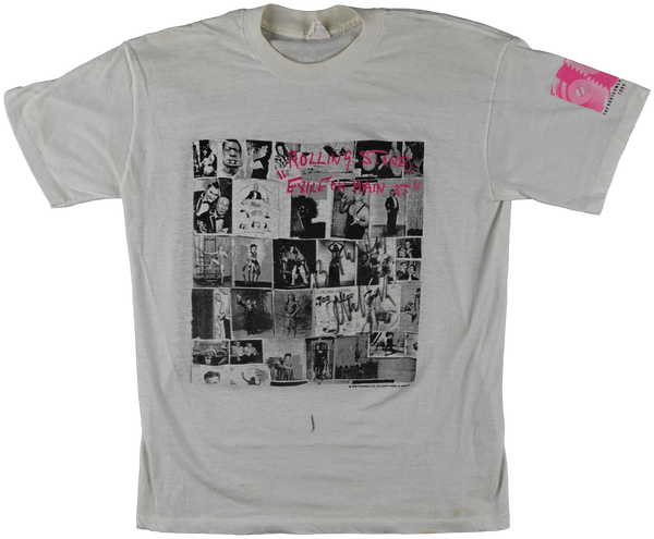 THE ROLLING STONES - Exile on Main Street - NORTH AMERICA - ORIGINAL Tour T-Shirt