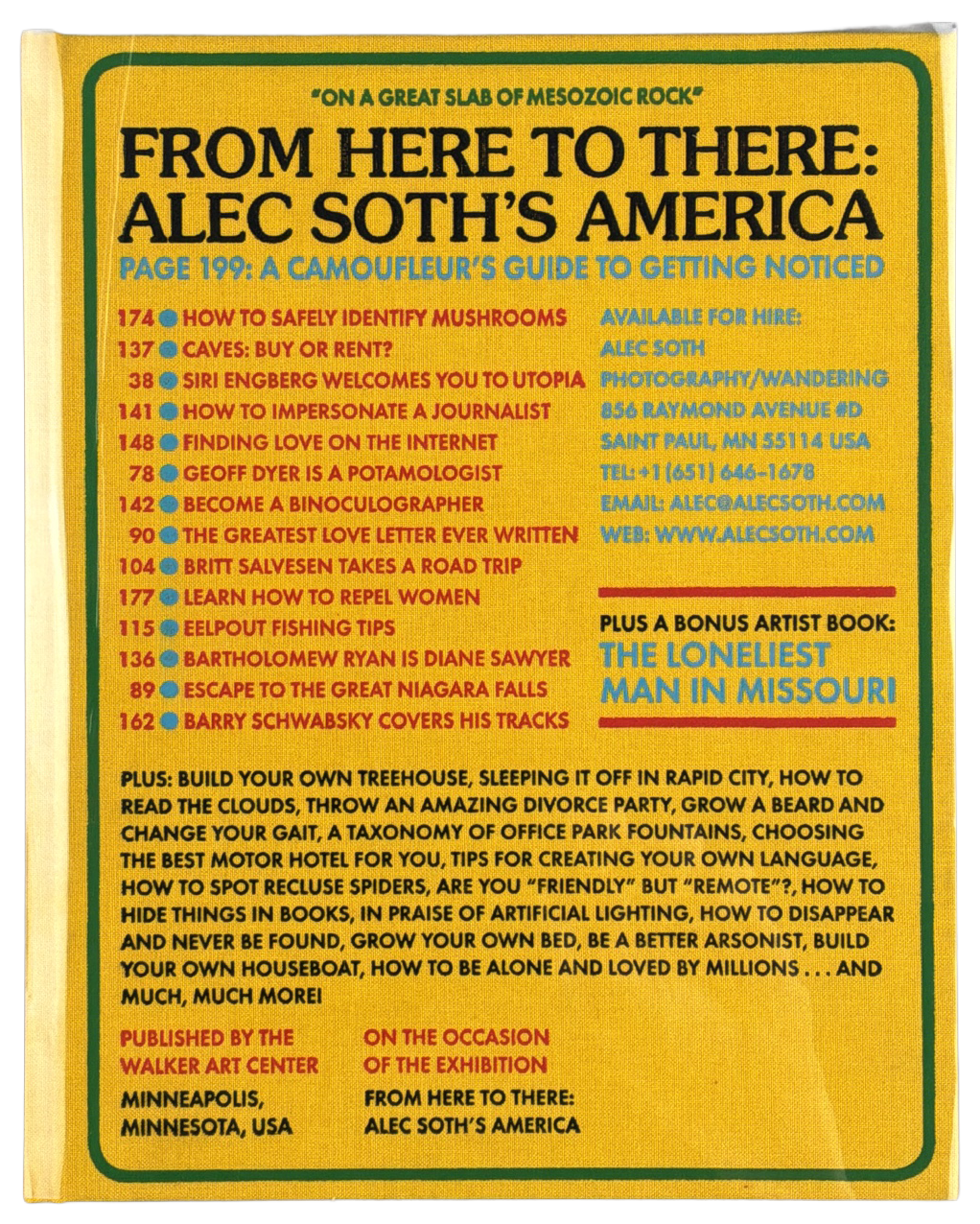 From Here to There: Alec Soth's Guide to America