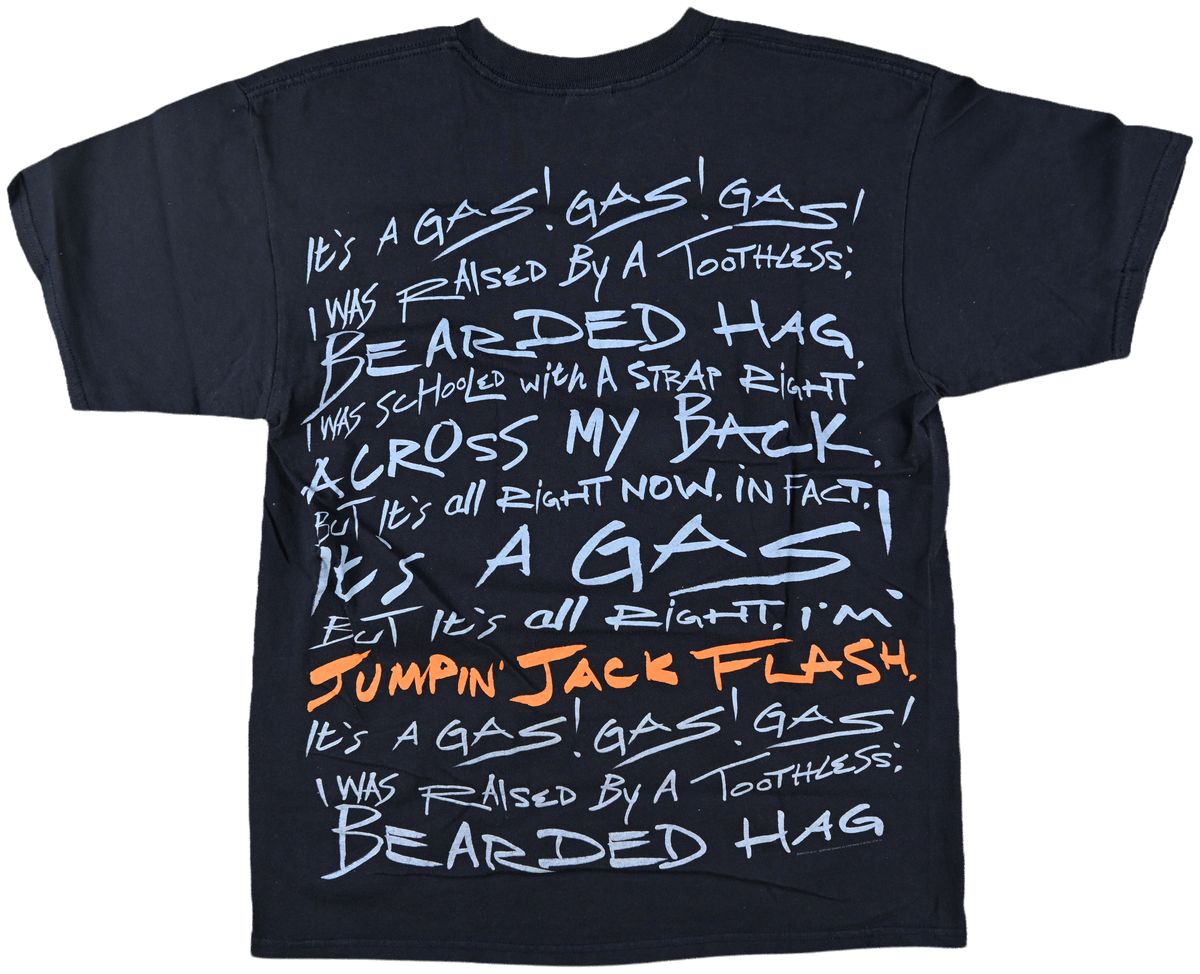 "Jumping Jack" - WORLD TOUR - The Rolling Stones Gas short sleeve t shirt