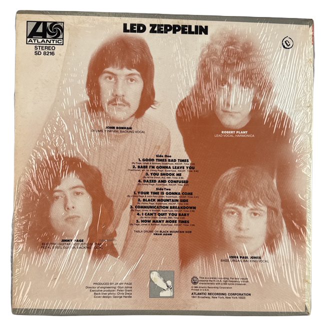 Led Zeppelin (Vinyl LP) | Brooks Alley