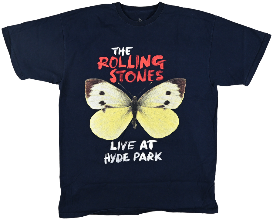 The Rolling Stone "Live At Hyde Park" UK Vintage Concert Tee