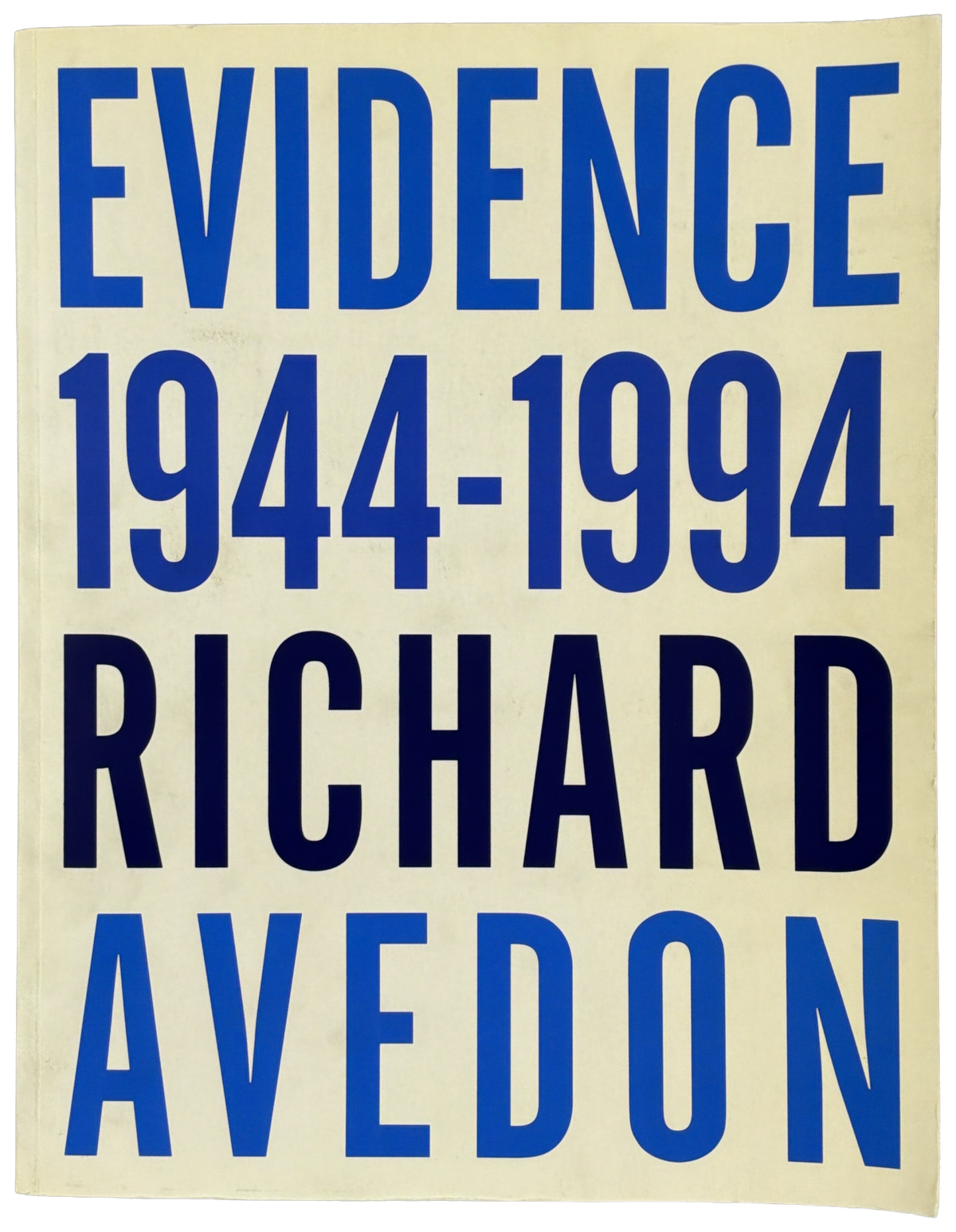 Richard Avedon: Evidence 1944-1994