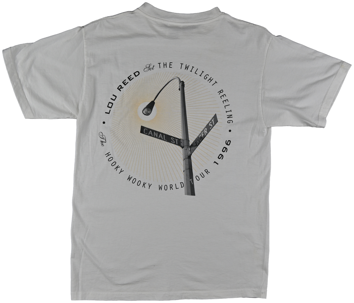 Lou Reed - Set The Twilight Reeling | European Tour T shirt