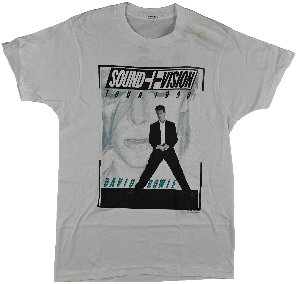DAVID BOWIE "Sound I Vision Tour" ORIGINAL VINTAGE TOUR TEE