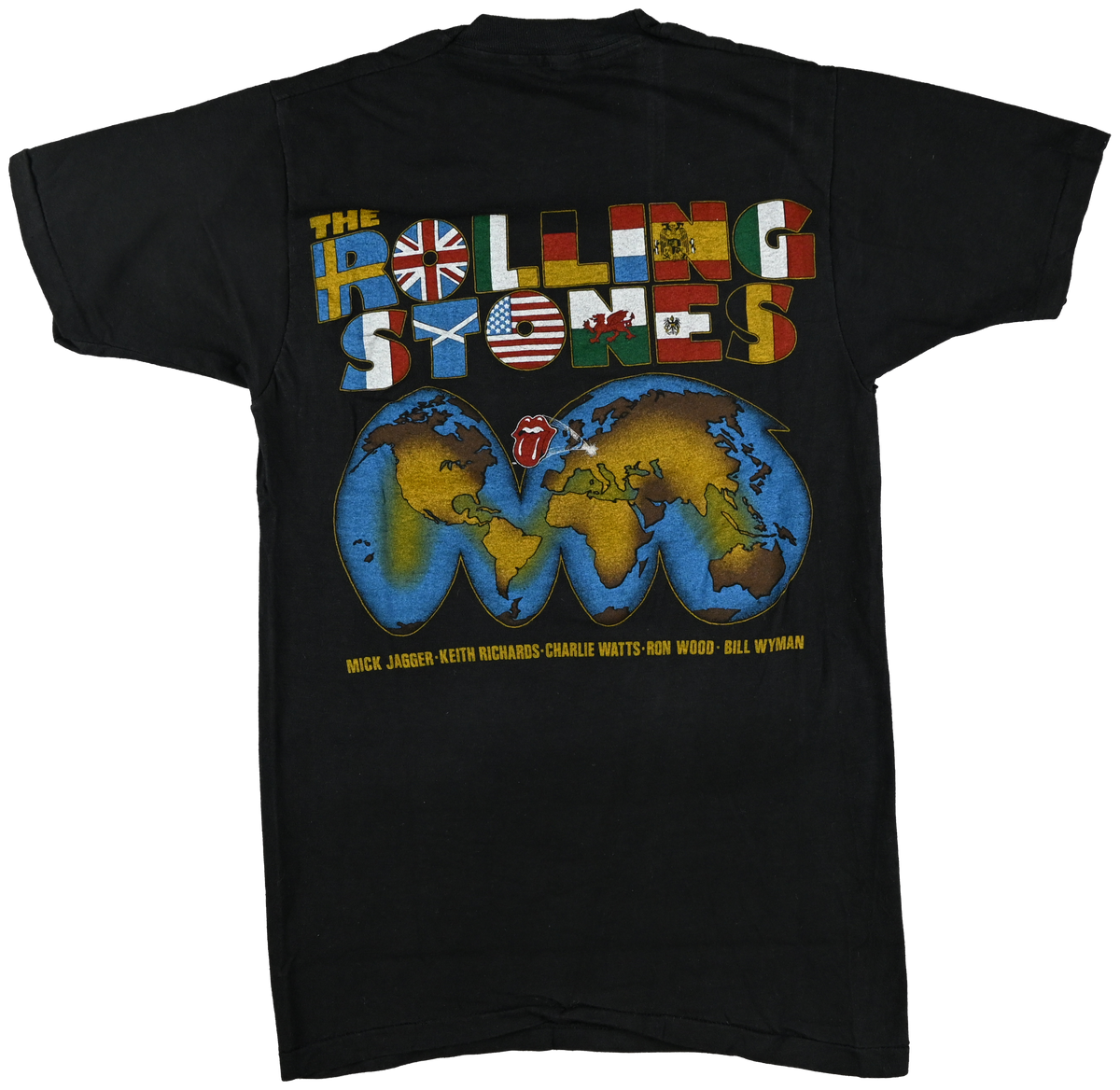 THE ROLLING STONES "Tattoo You" WORLD TOUR ORIGINAL VINTAGE TOUR TEE