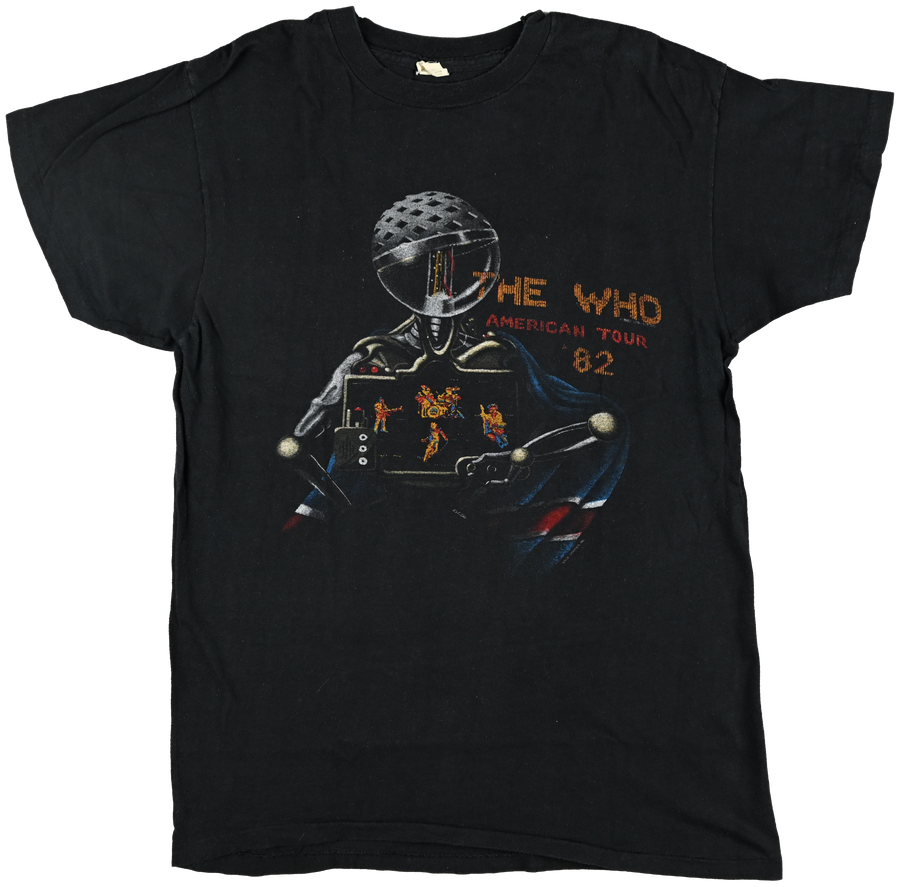 "The American Tour" - Birmingham, UK, USA and Canada - "The Who" Black T -shirt w/ astronaut