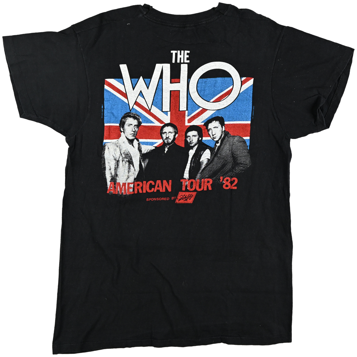 "The American Tour" - Birmingham, UK, USA and Canada - "The Who" Black T -shirt w/ astronaut