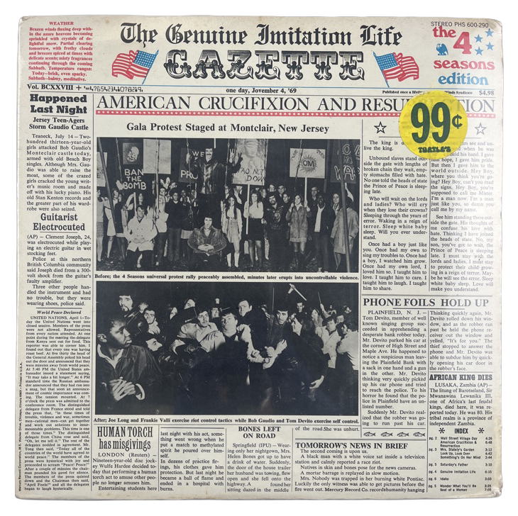 The Genuine Imitation Life Gazette