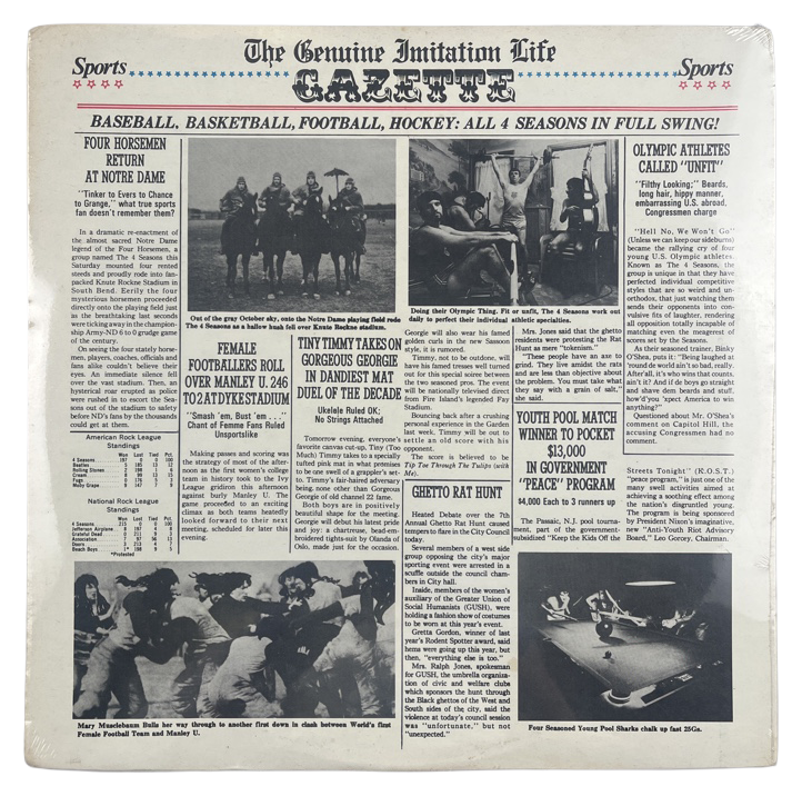The Genuine Imitation Life Gazette