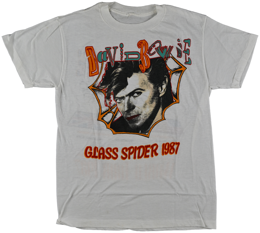 David Bowie "The Glass Spider Tour" WORLD TOUR Original T-Shirt