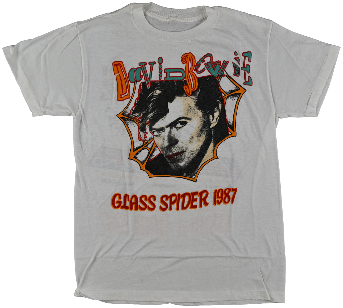 David Bowie "The Glass Spider Tour" WORLD TOUR Original T-Shirt