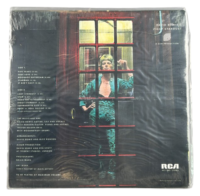 The Rise and Fall of Ziggy Stardust and The Spider From Mars