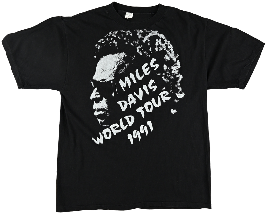 World Tour - Montreux, Chicago, California, - Miles Davis T shirt