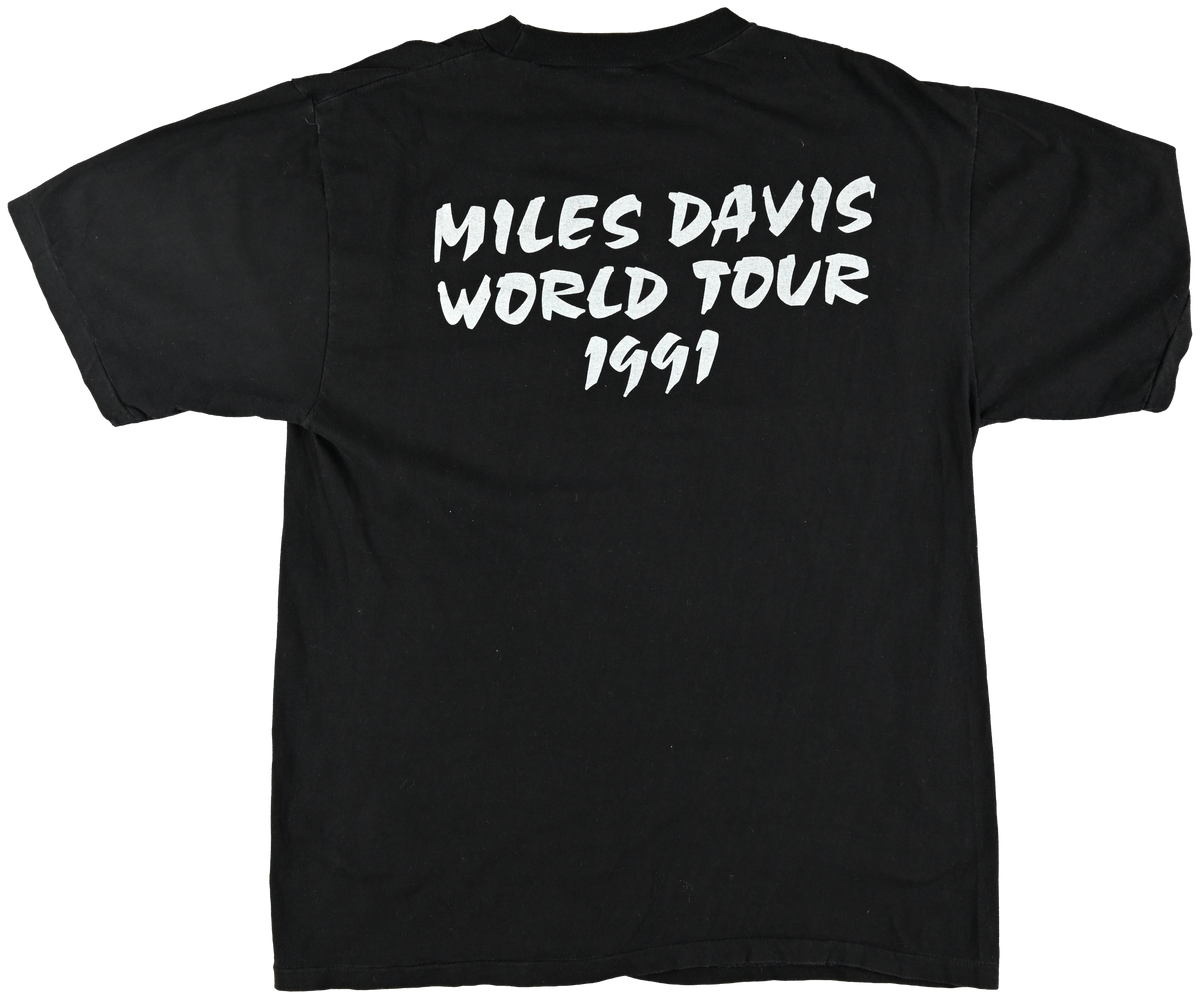 World Tour - Montreux, Chicago, California, - Miles Davis T shirt
