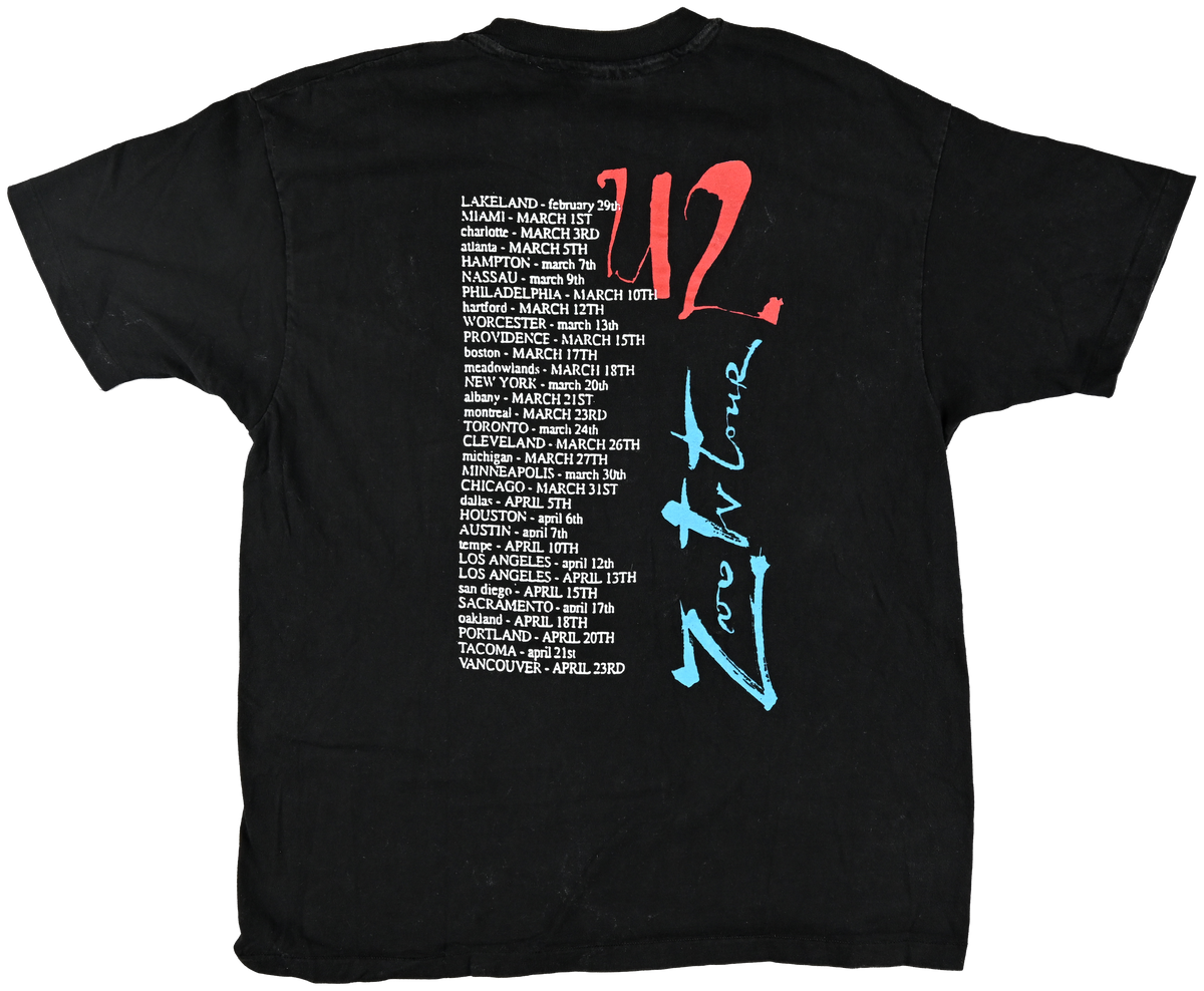 U2 | Zoo TV North American Tour T-Shirt